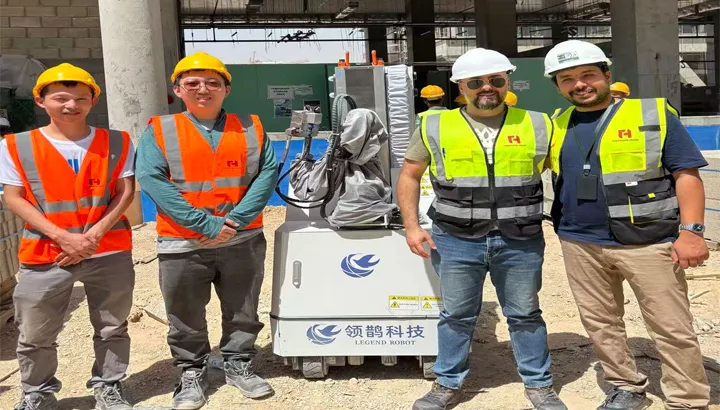3.3m Latex Paint Spraying Robot Case Study