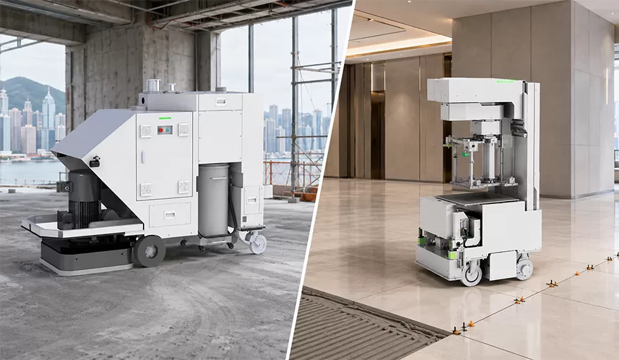 Floor Grinding Robot and Tile Laying Robot Floor Grinding Robot and Tile Laying Robot